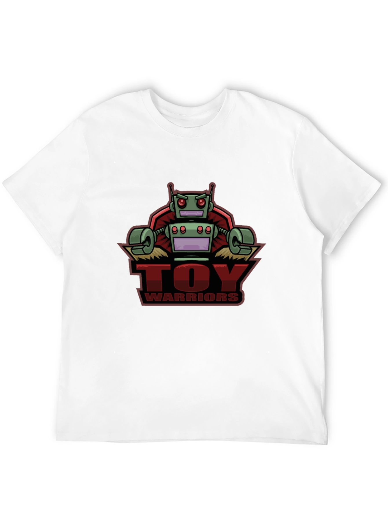 Toy Warriors Robot Graphic T-Shirt