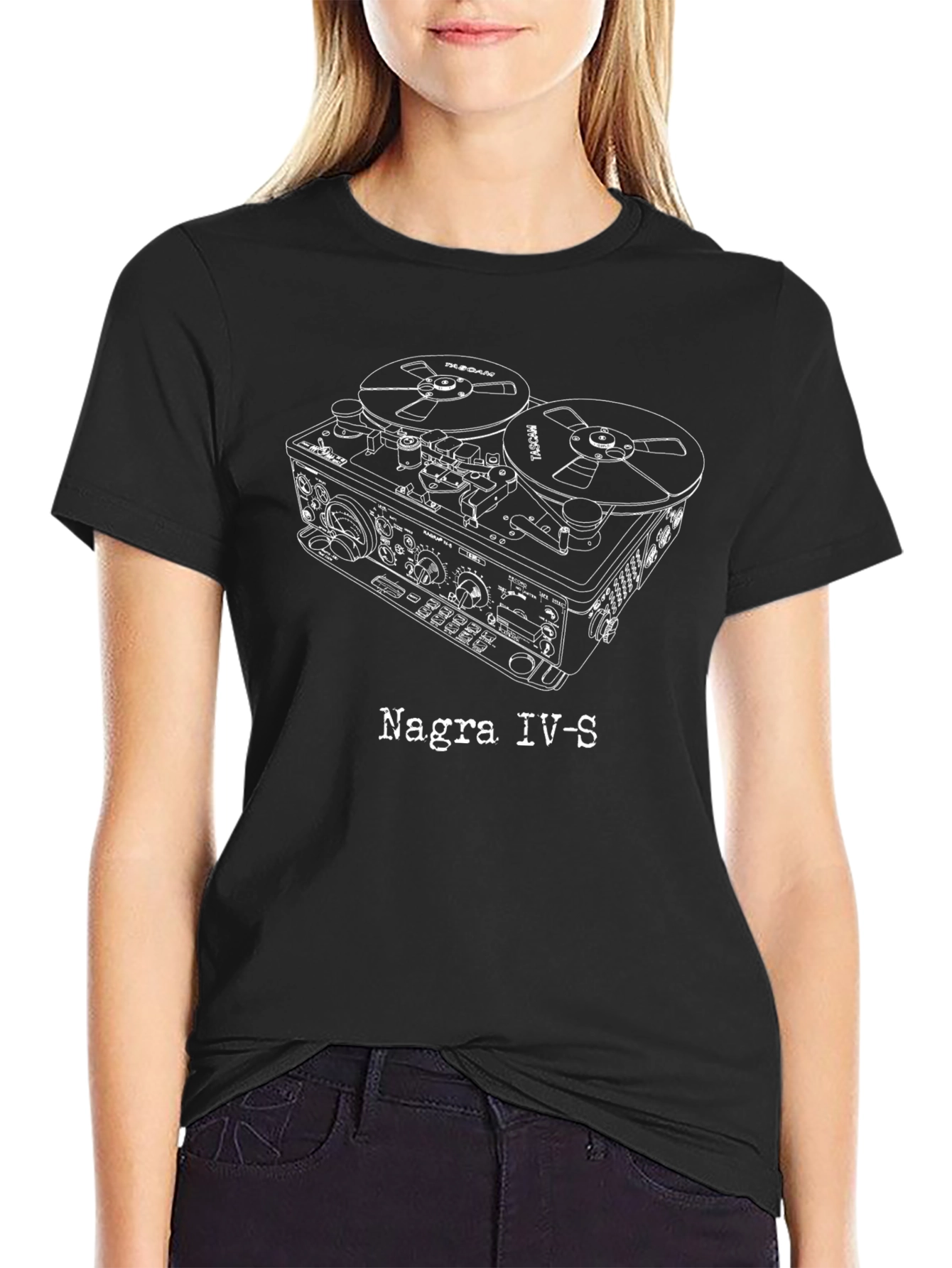Nagra IV-S Reel-to-Reel Tape Recorder T-Shirt
