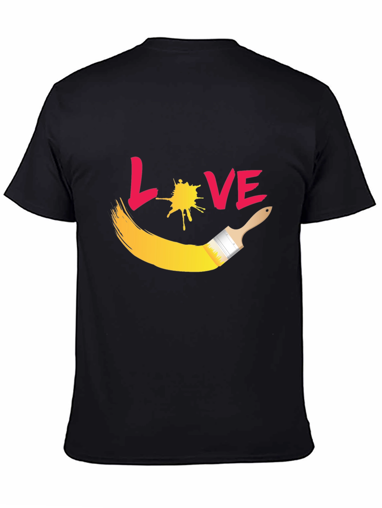 Love Painting Graphic T-Shirt - Artsy Tee