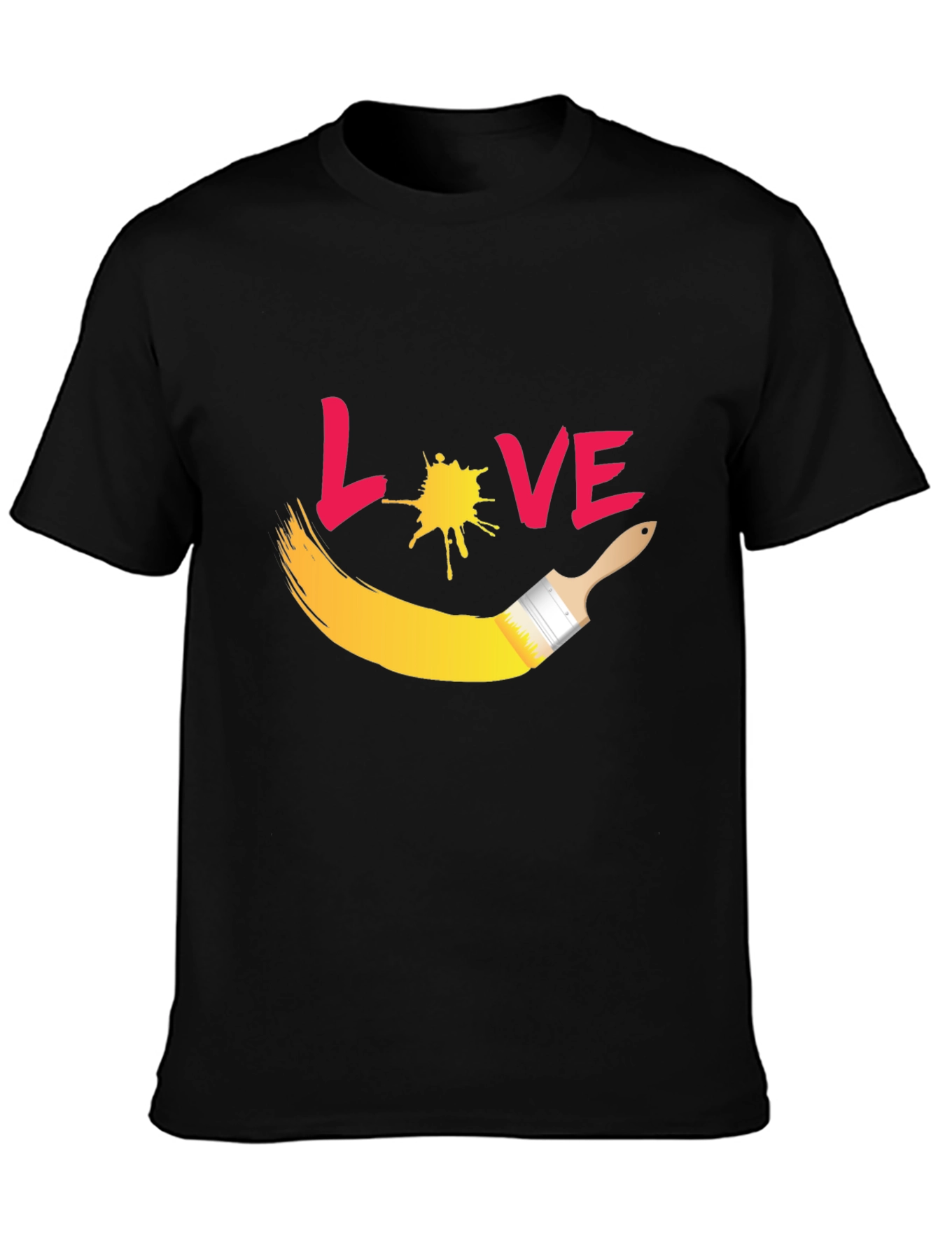 Love Painting Graphic T-Shirt - Artsy Tee