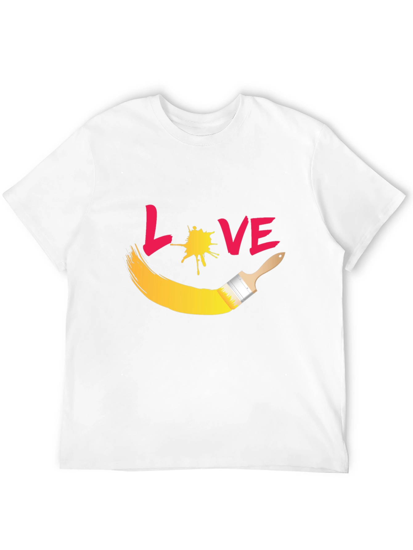 Love Painting Graphic T-Shirt - Artsy Tee