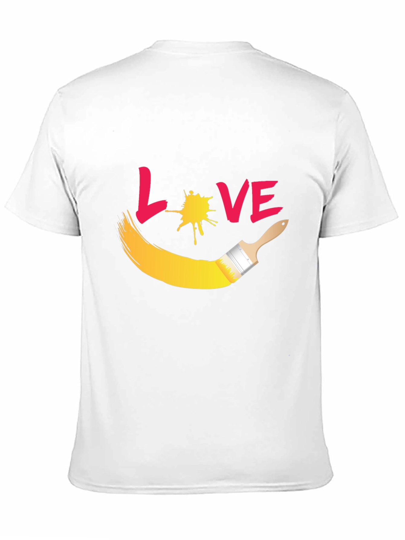 Love Painting Graphic T-Shirt - Artsy Tee