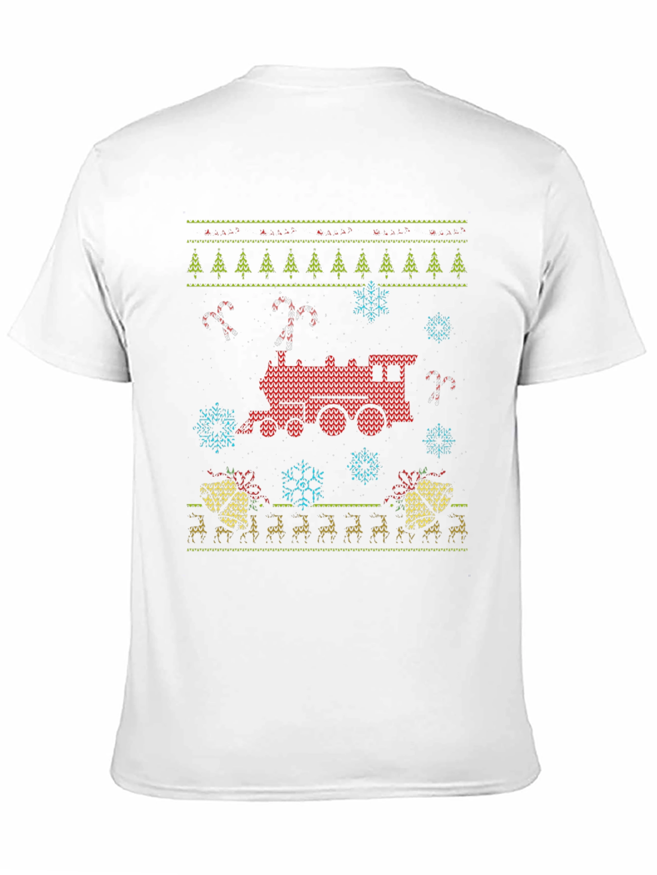 Festive Train Christmas T-Shirt