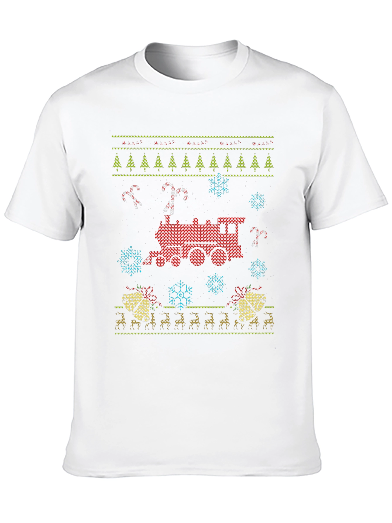 Festive Train Christmas T-Shirt