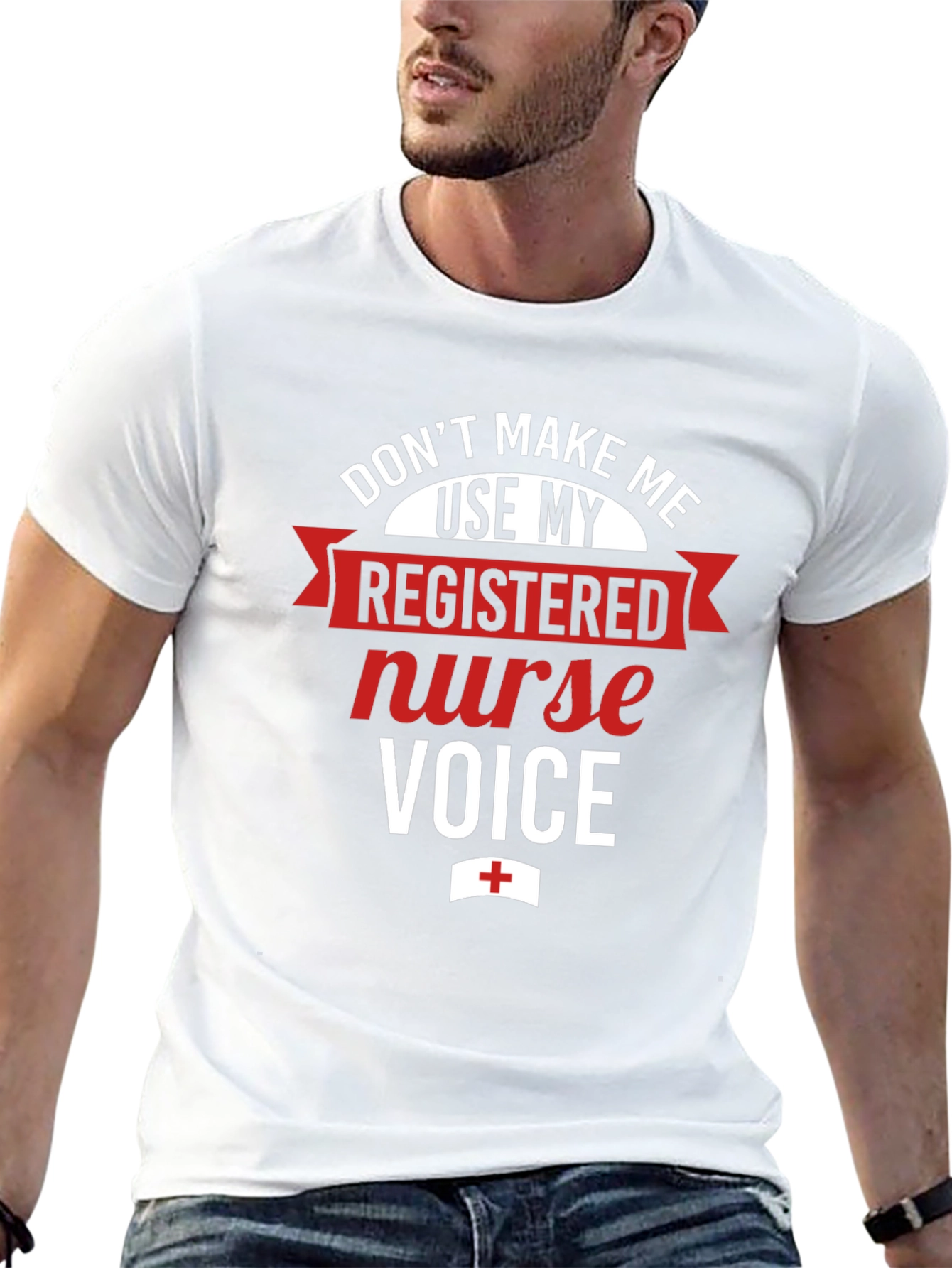Registered Nurse Voice T-Shirt - Funny RN Tee