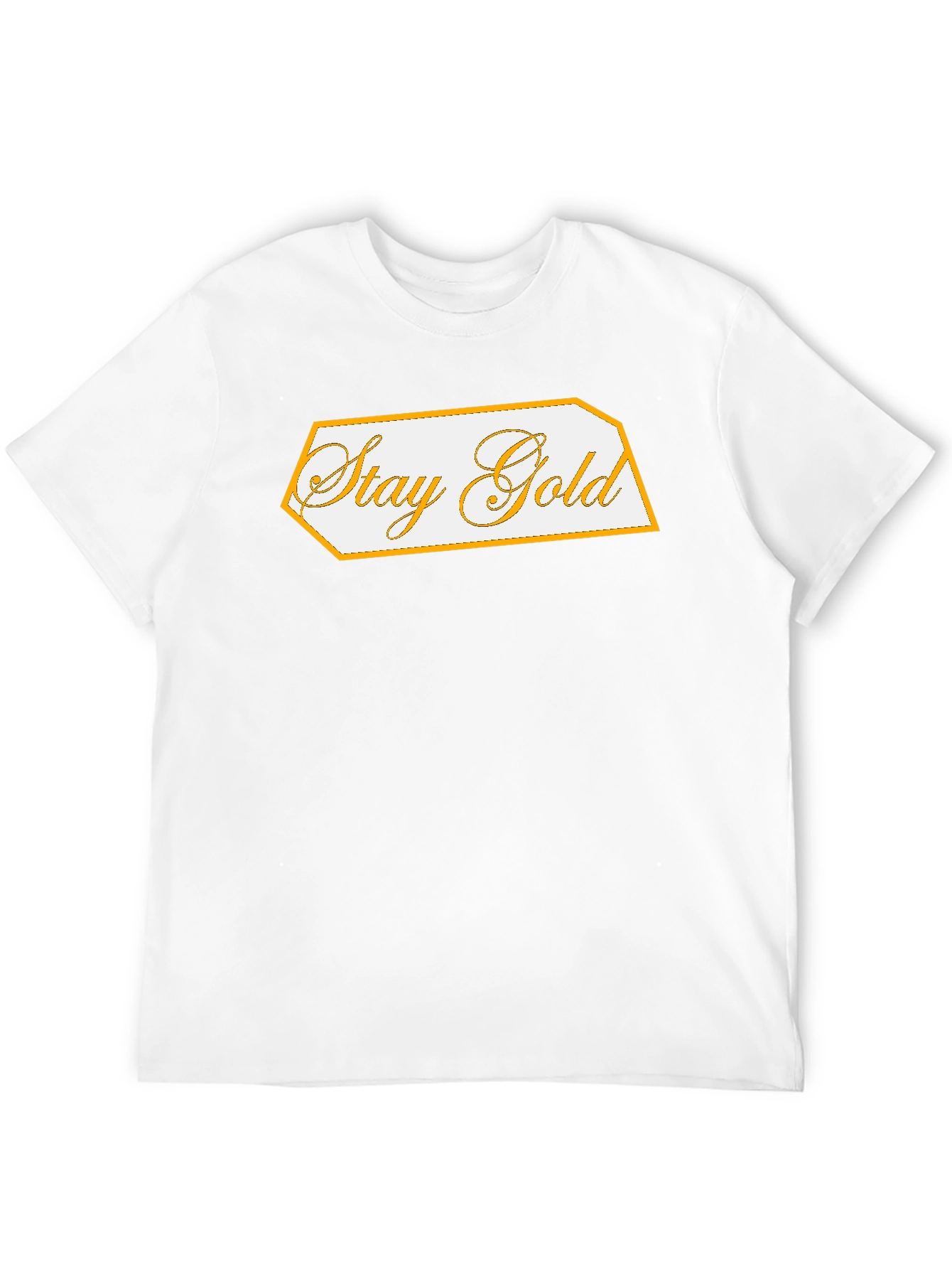 Stay Gold Graphic Tee - Classic Black