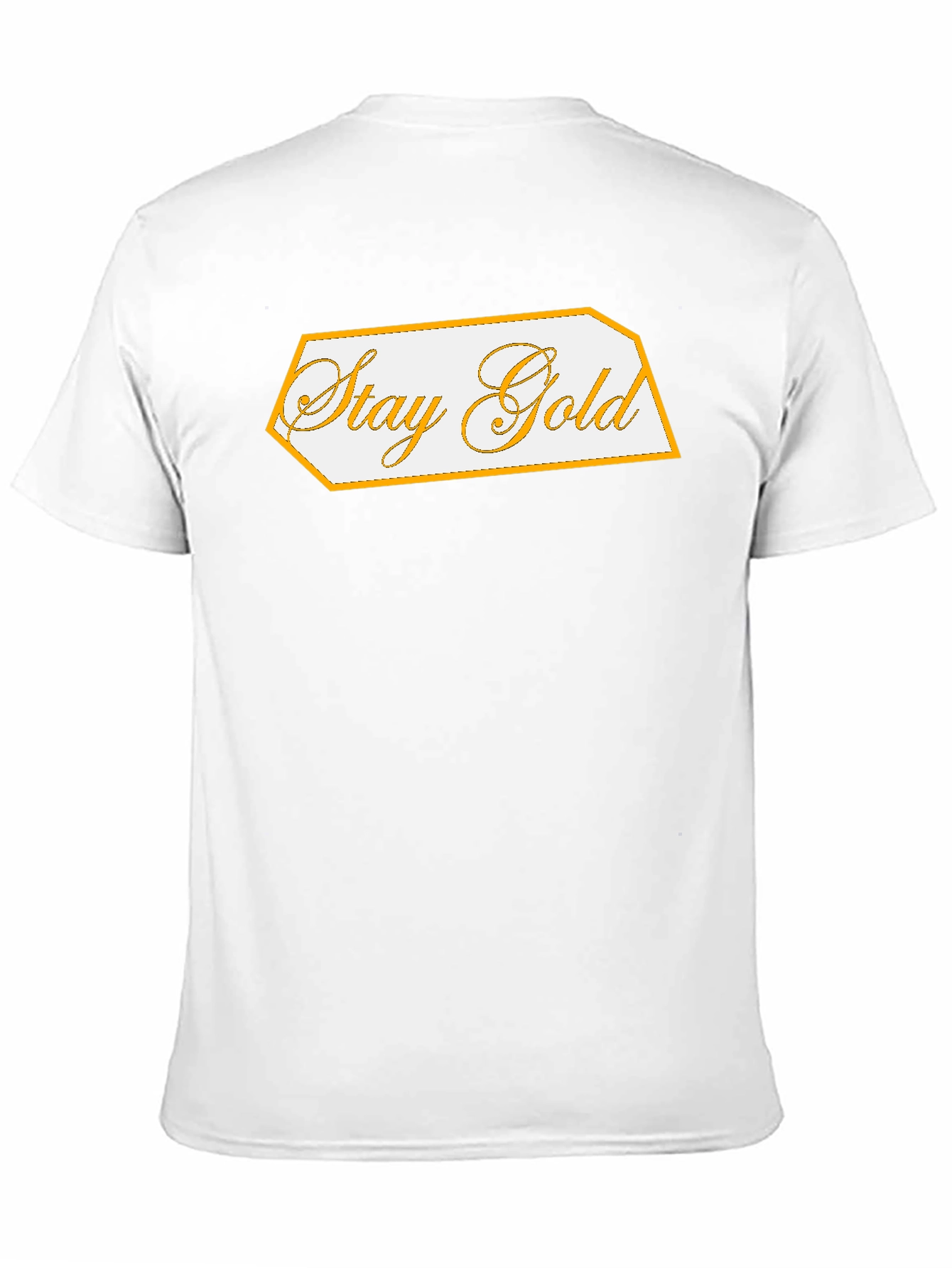 Stay Gold Graphic Tee - Classic Black