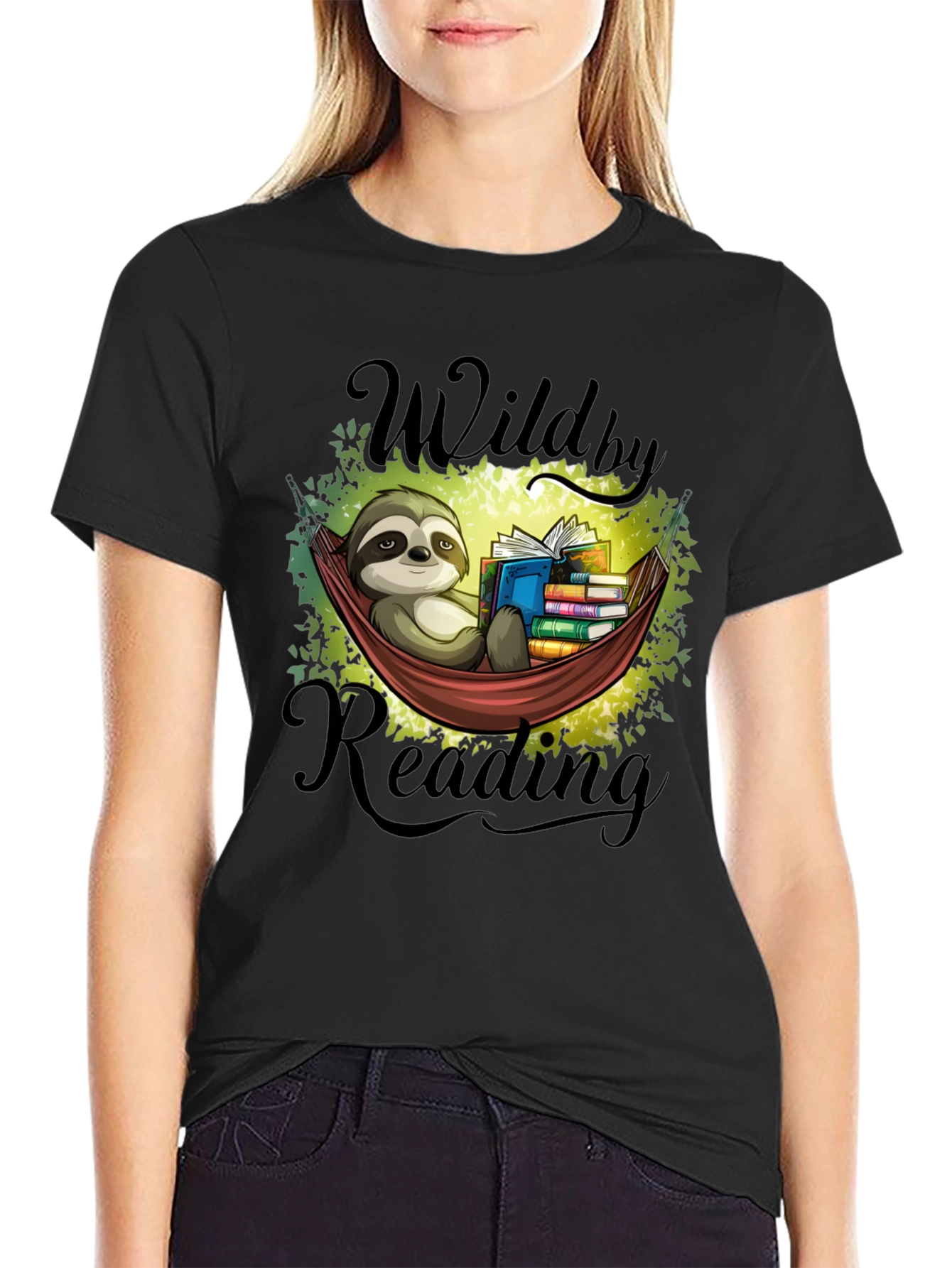 Wild by Reading Sloth T-Shirt