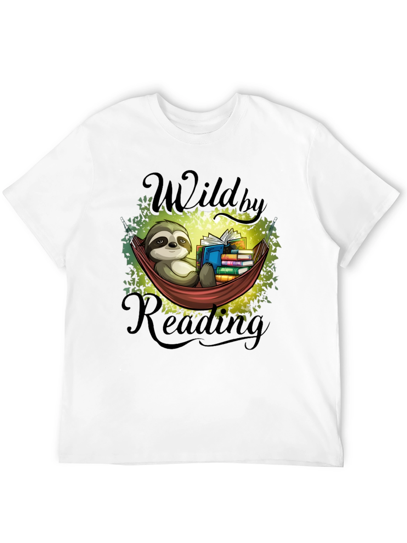 Wild by Reading Sloth T-Shirt