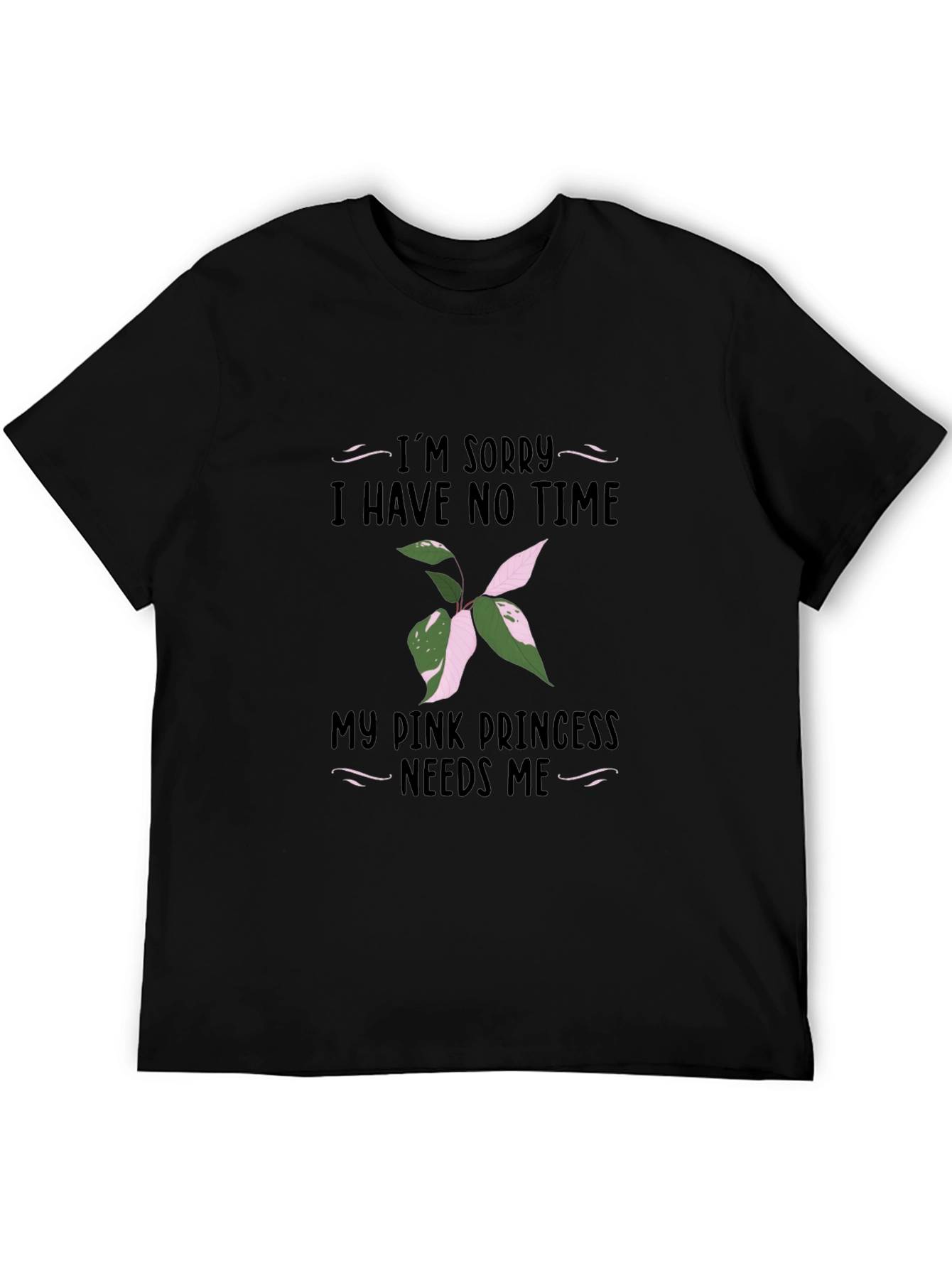 Pink Princess Needs Me Tee - Plant Lover Shirt
