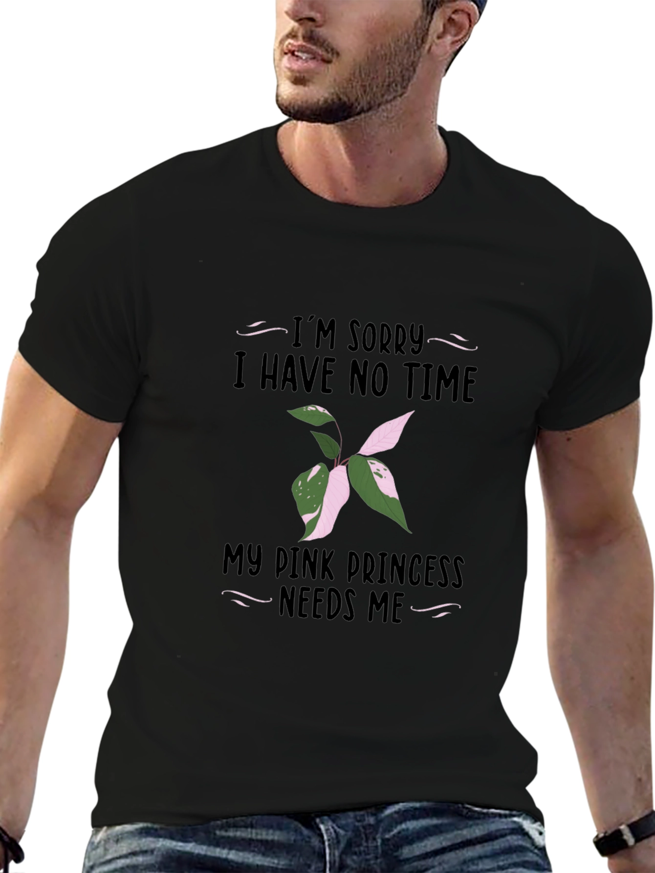 Pink Princess Needs Me Tee - Plant Lover Shirt