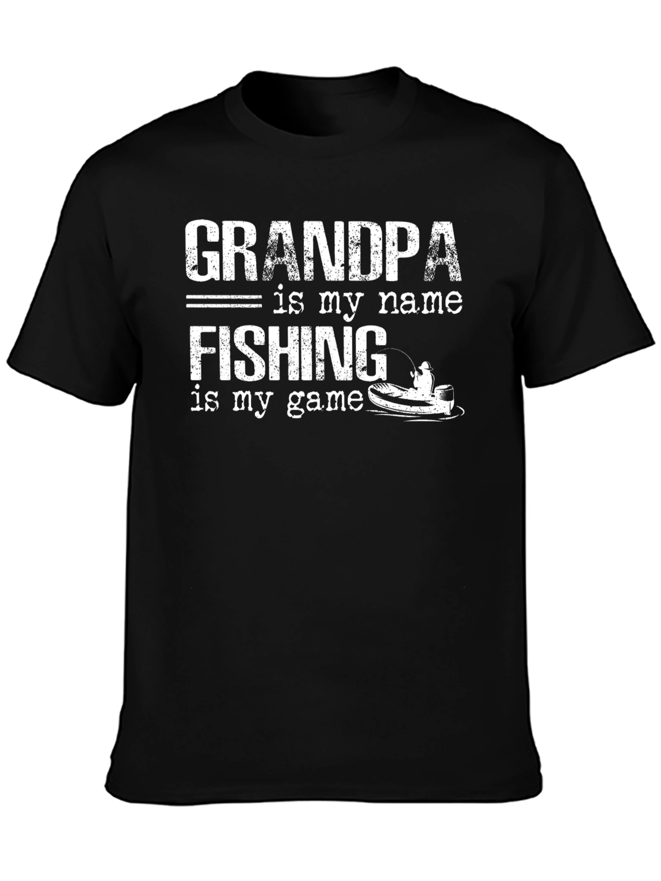 Grandpa Fishing T-Shirt - Funny Fisherman Gift