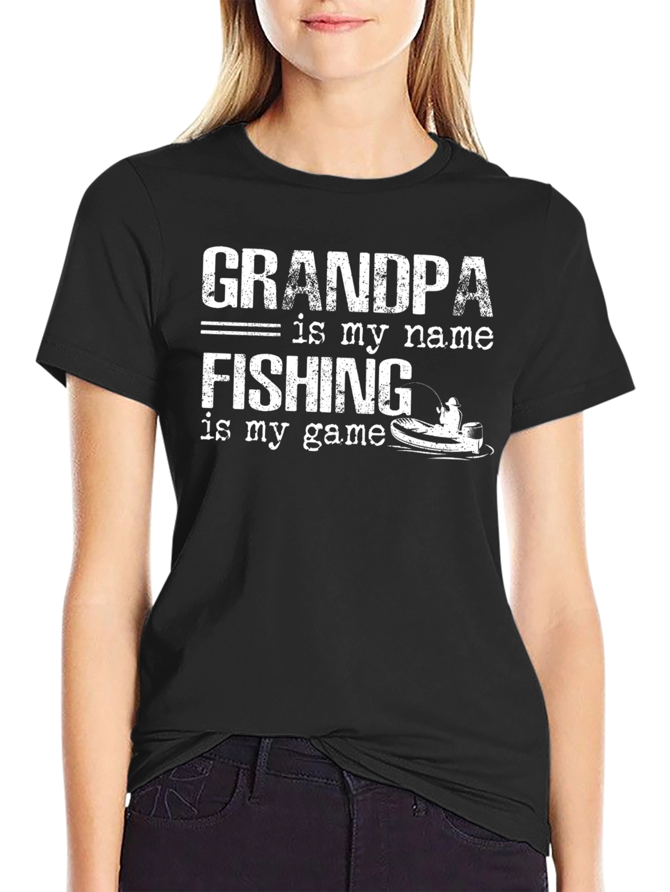 Grandpa Fishing T-Shirt - Funny Fisherman Gift