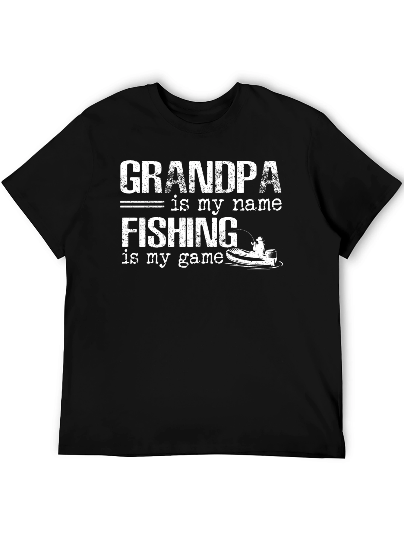 Grandpa Fishing T-Shirt - Funny Fisherman Gift