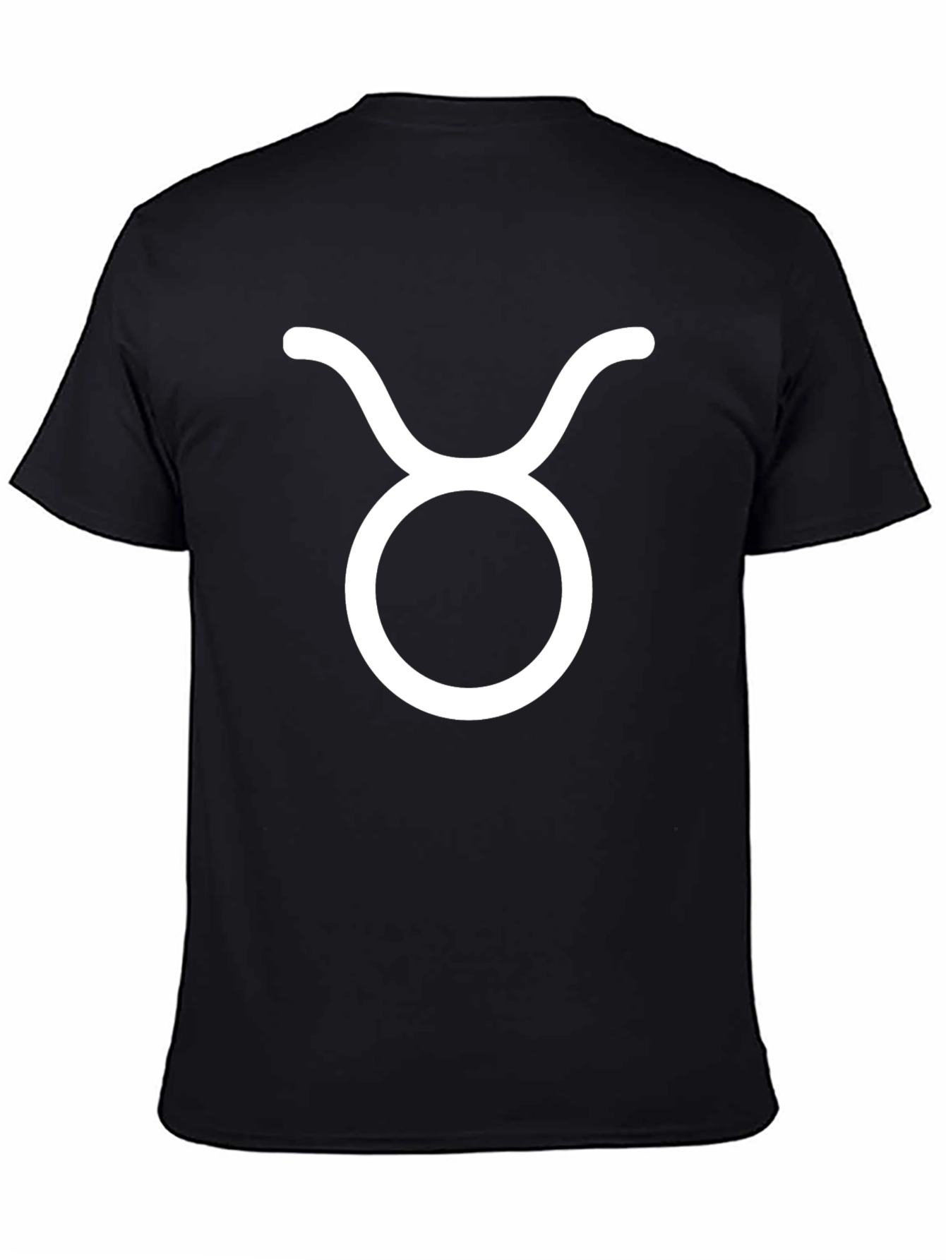Taurus Zodiac Sign Black Graphic Tee
