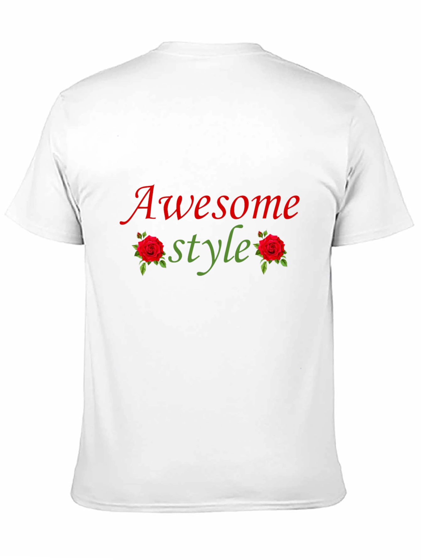 Awesome Style Graphic Tee - Black T-Shirt