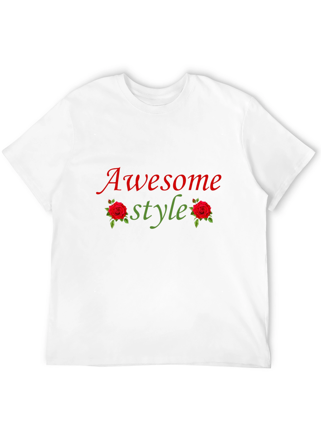 Awesome Style Graphic Tee - Black T-Shirt
