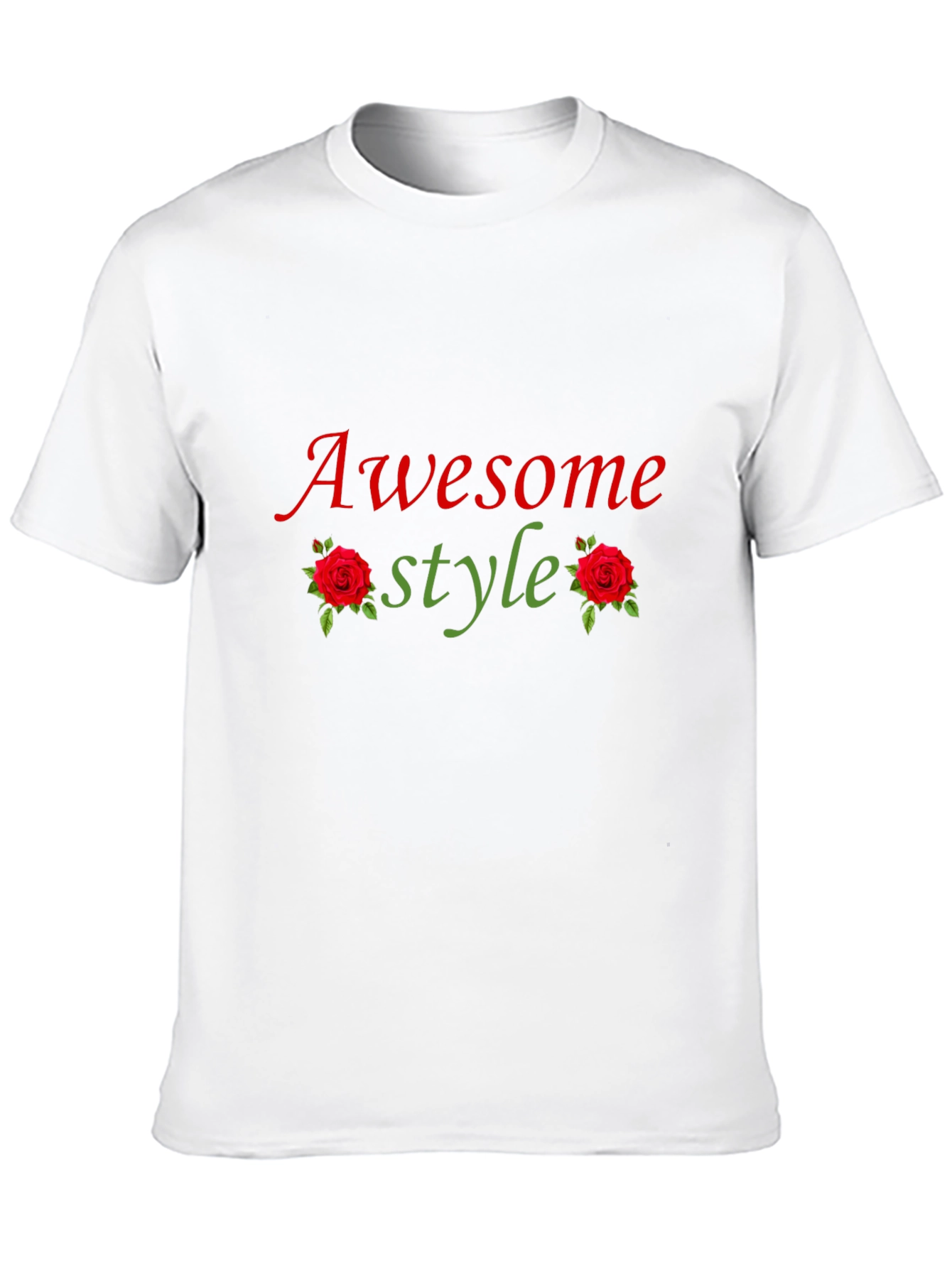 Awesome Style Graphic Tee - Black T-Shirt