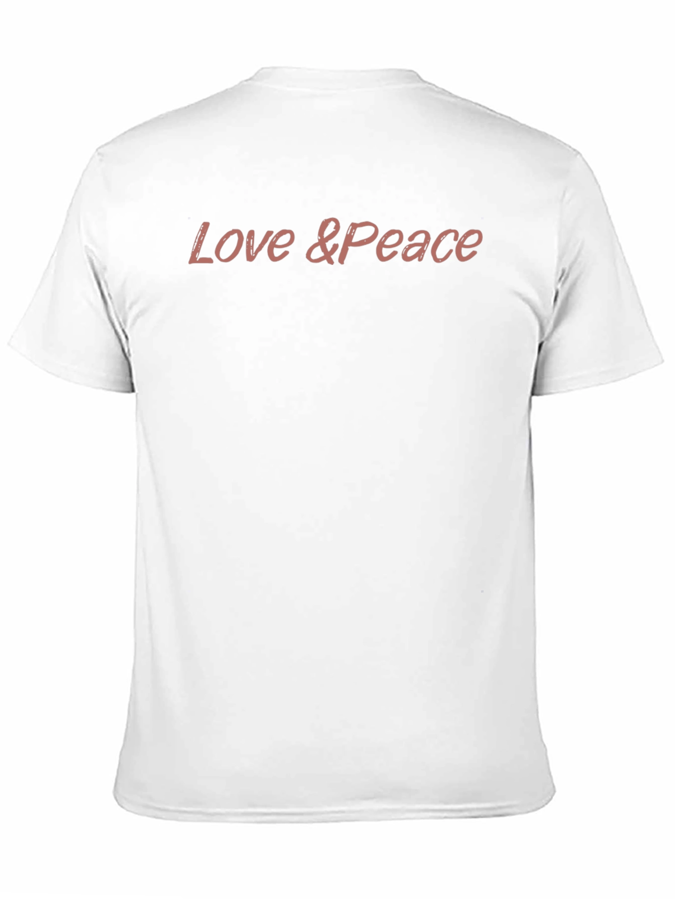 Love & Peace Graphic Tee - Soft Cotton Blend