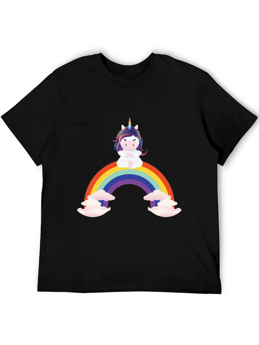 Rainbow Unicorn Graphic T-Shirt