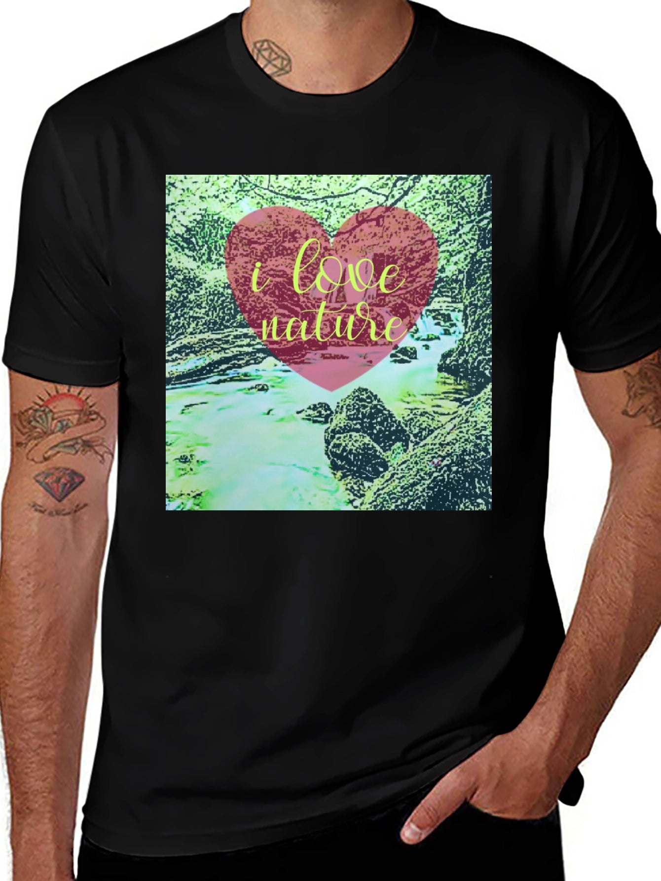 Nature Lover Tee - Black