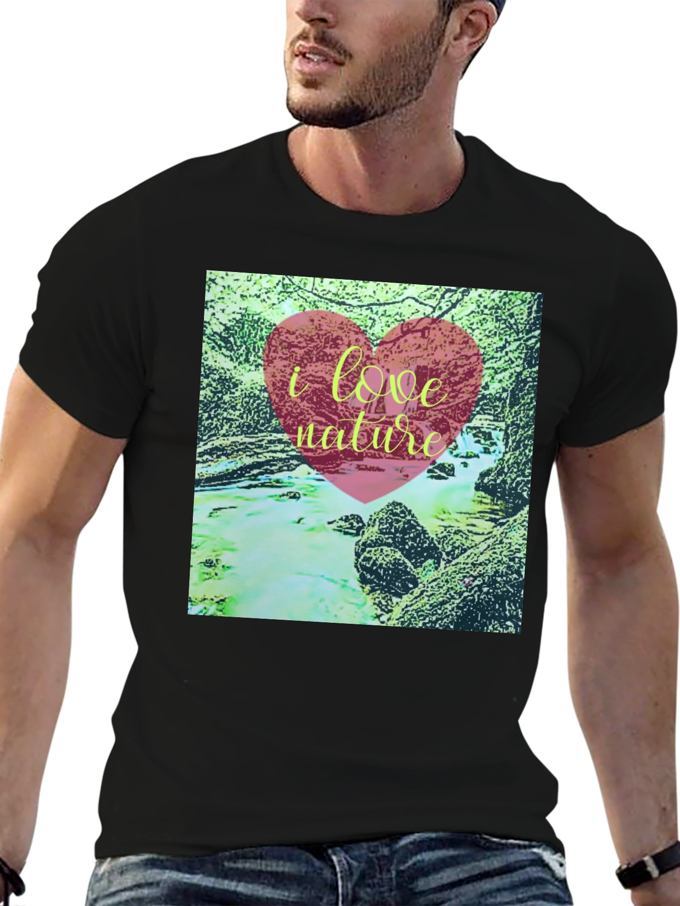 Nature Lover Tee - Black