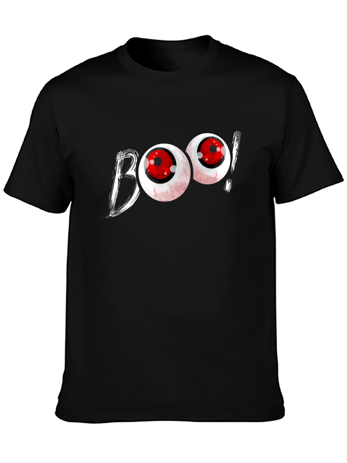 Boo! Graphic T-Shirt - Spooky Halloween Tee