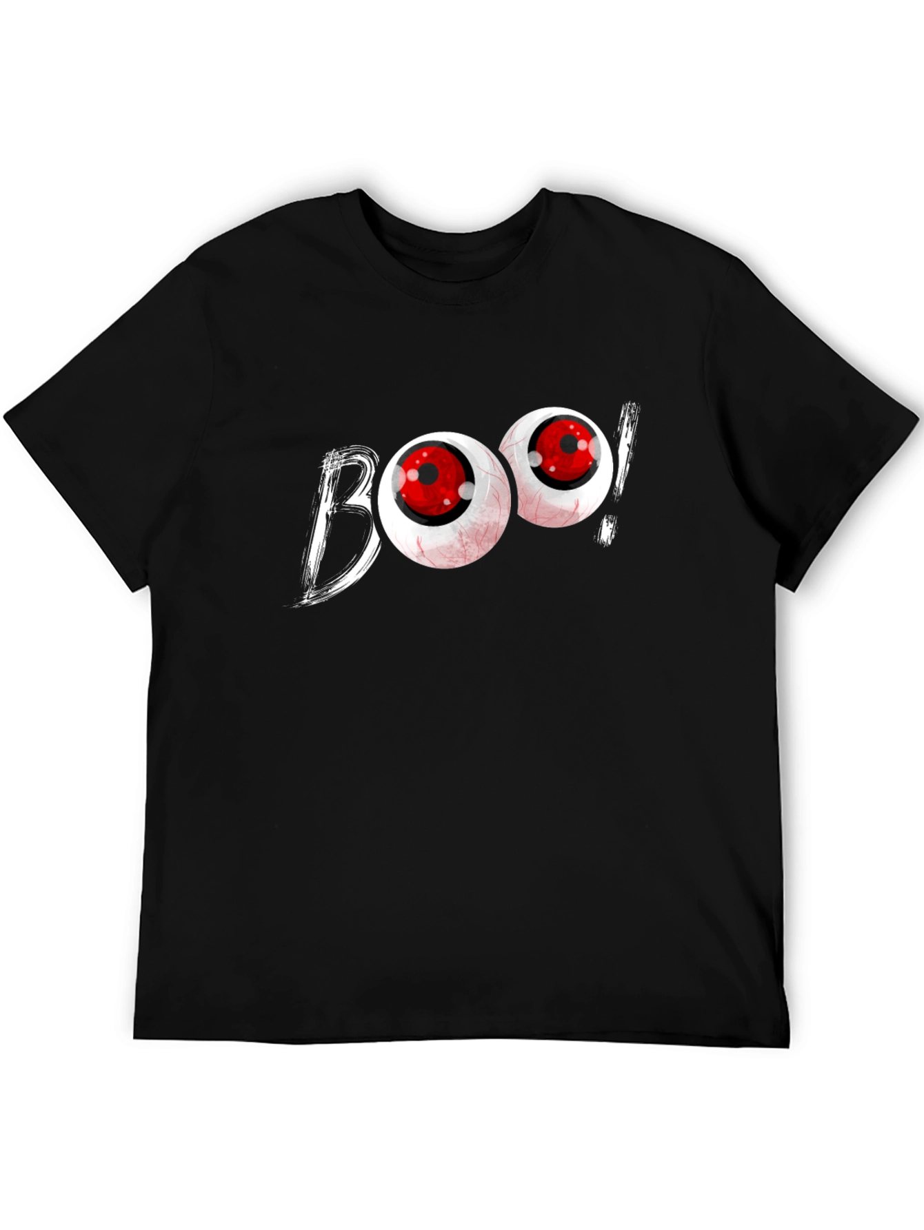 Boo! Graphic T-Shirt - Spooky Halloween Tee