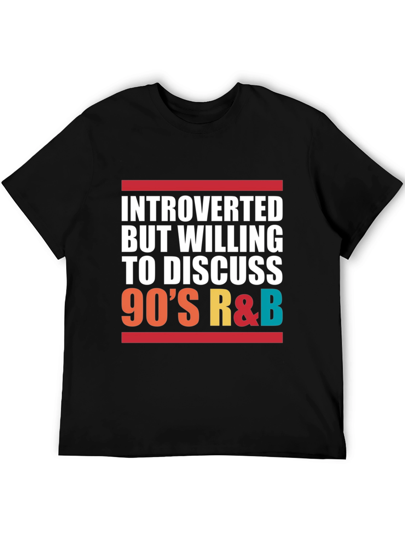 Introverted 90s R&B Music T-Shirt