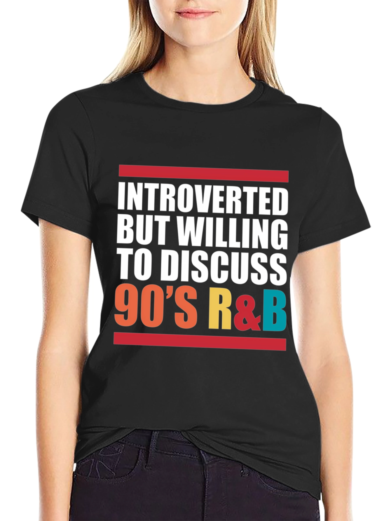 Introverted 90s R&B Music T-Shirt
