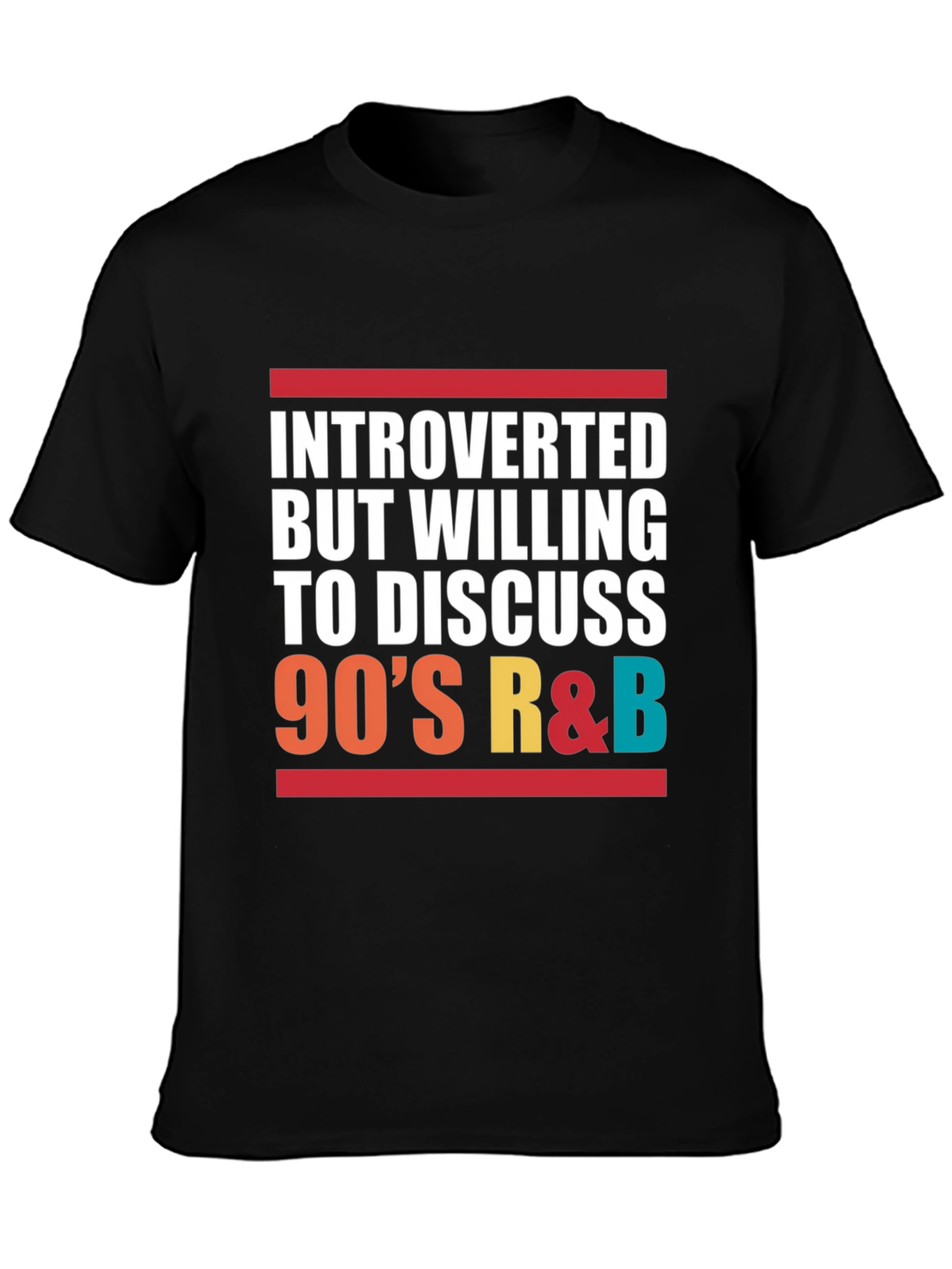 Introverted 90s R&B Music T-Shirt
