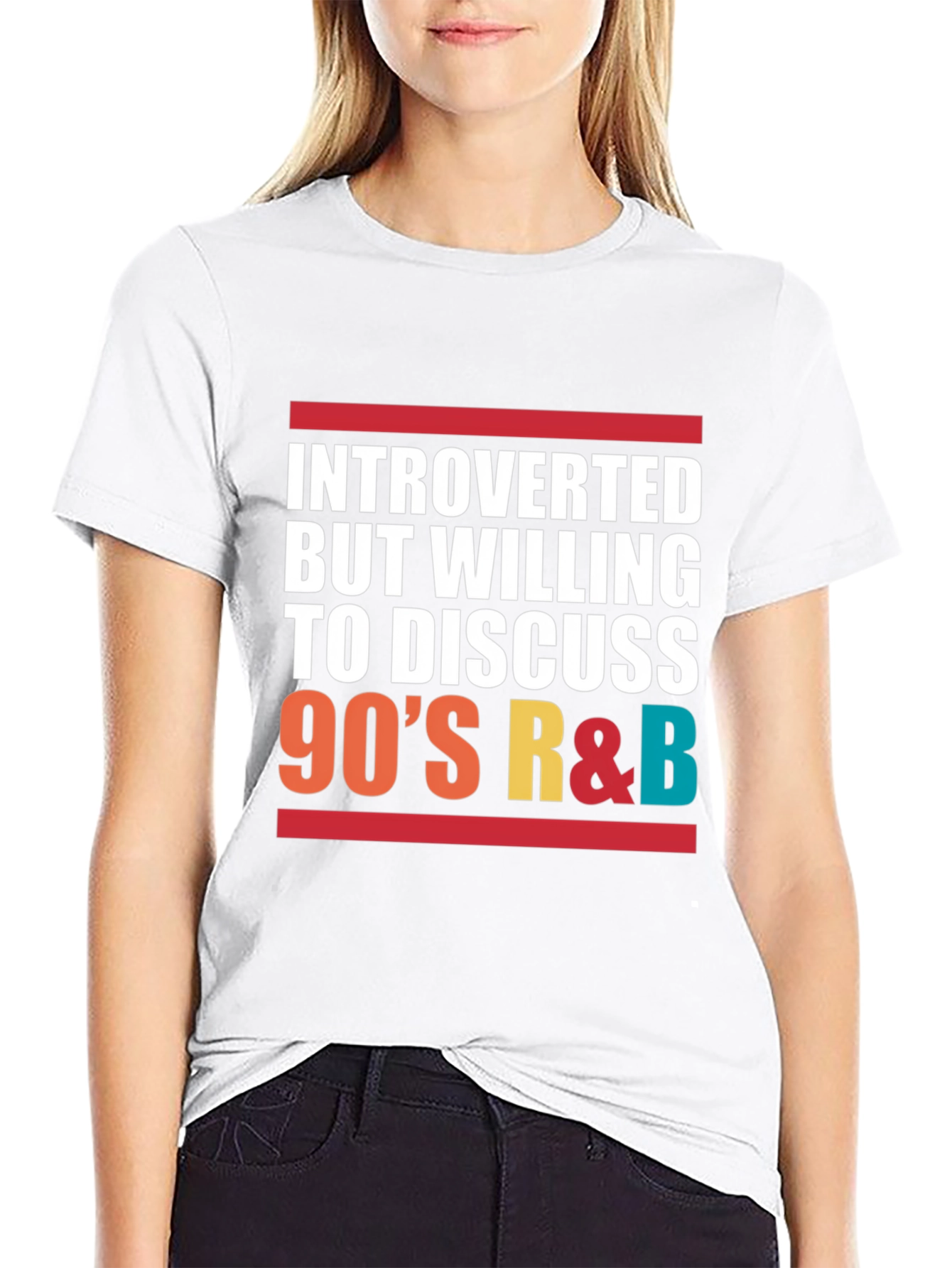 Introverted 90s R&B Music T-Shirt