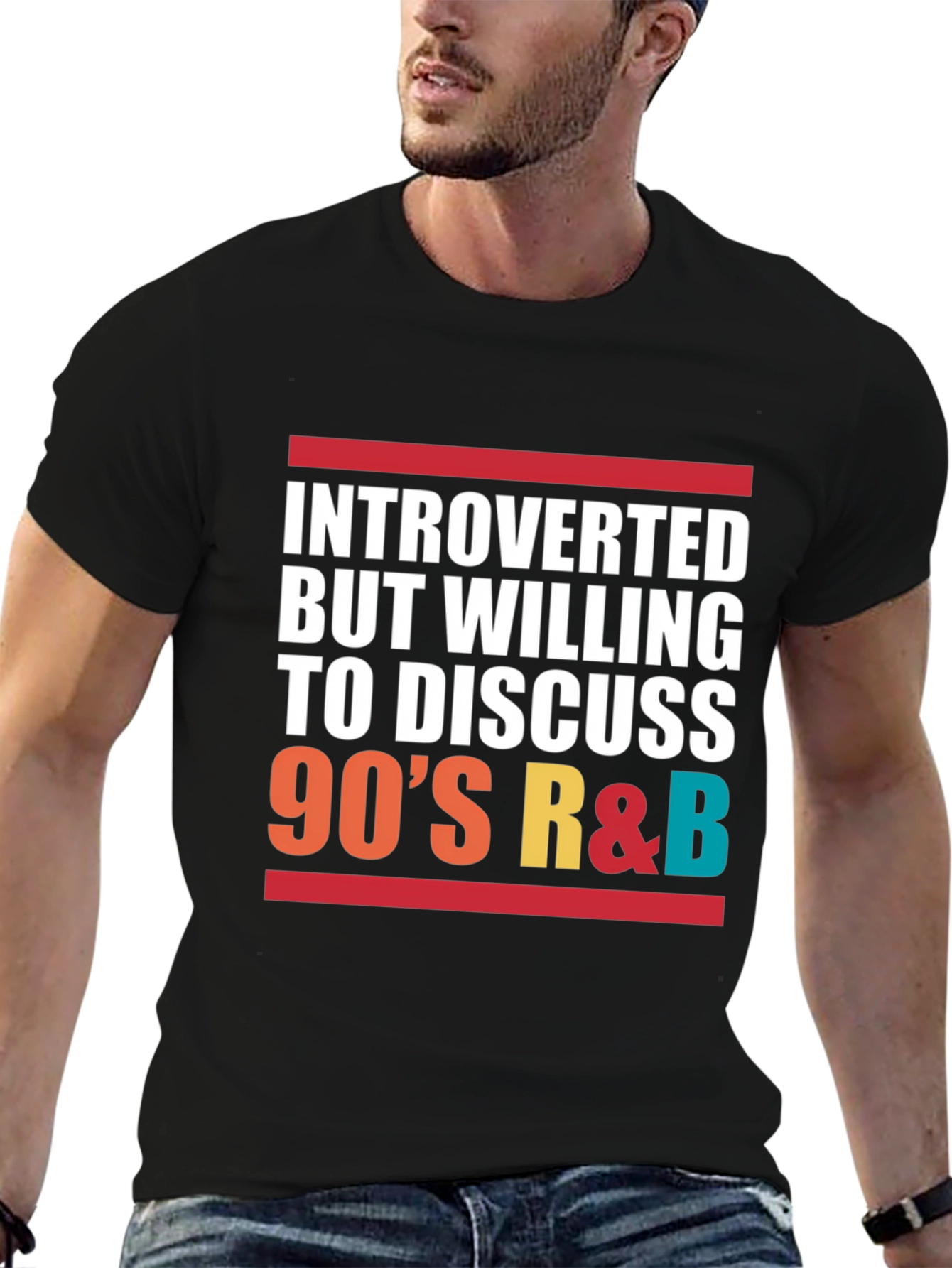 Introverted 90s R&B Music T-Shirt