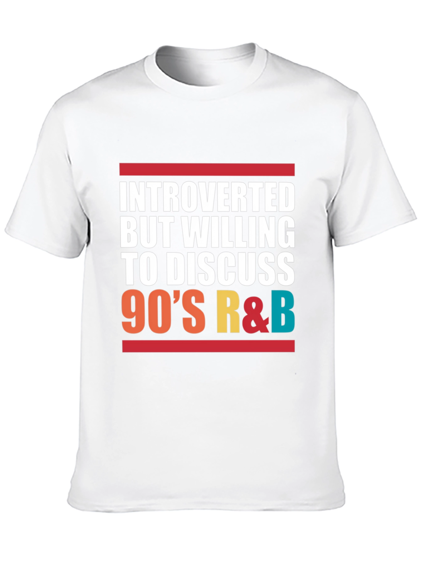Introverted 90s R&B Music T-Shirt
