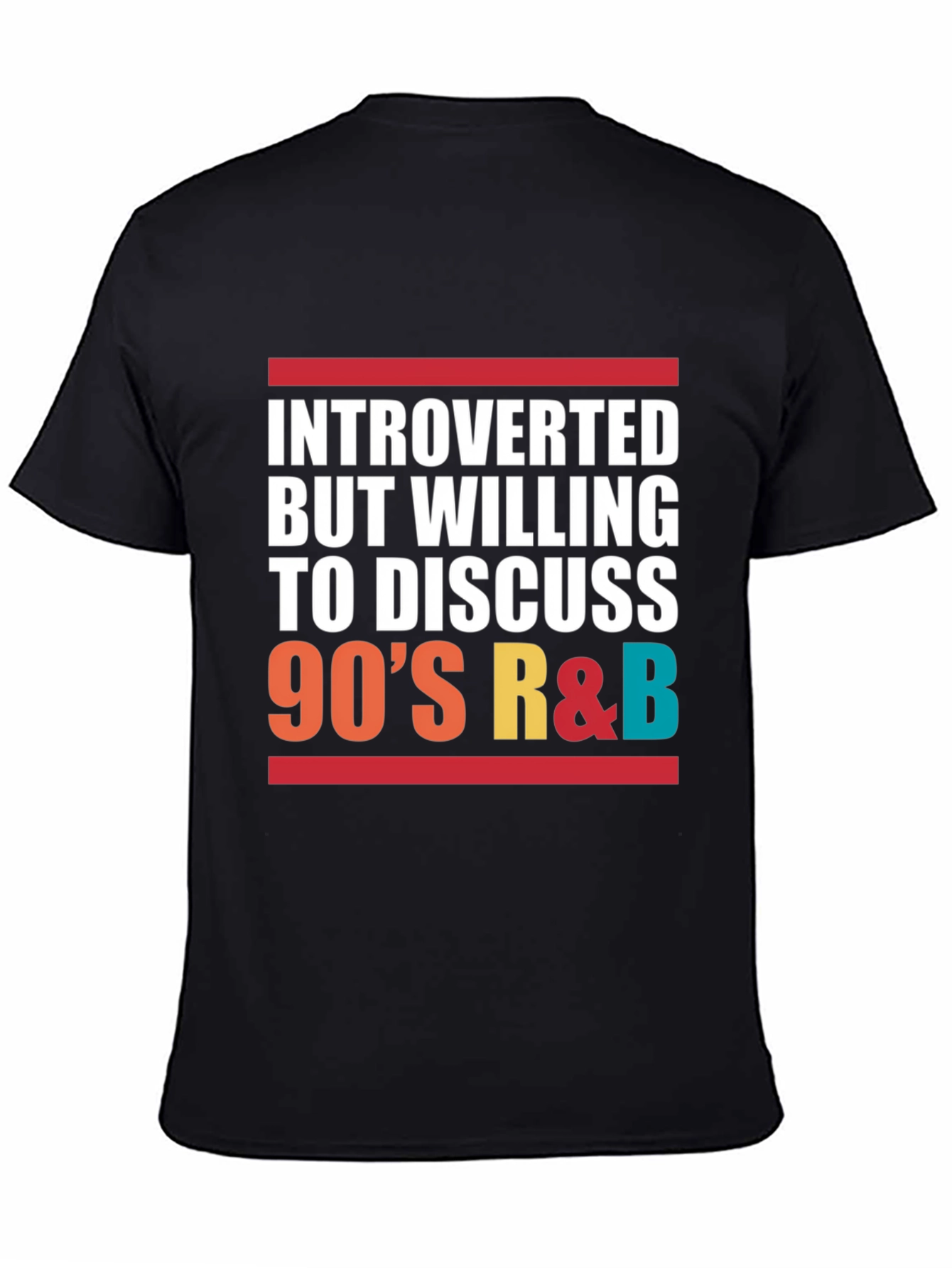 Introverted 90s R&B Music T-Shirt