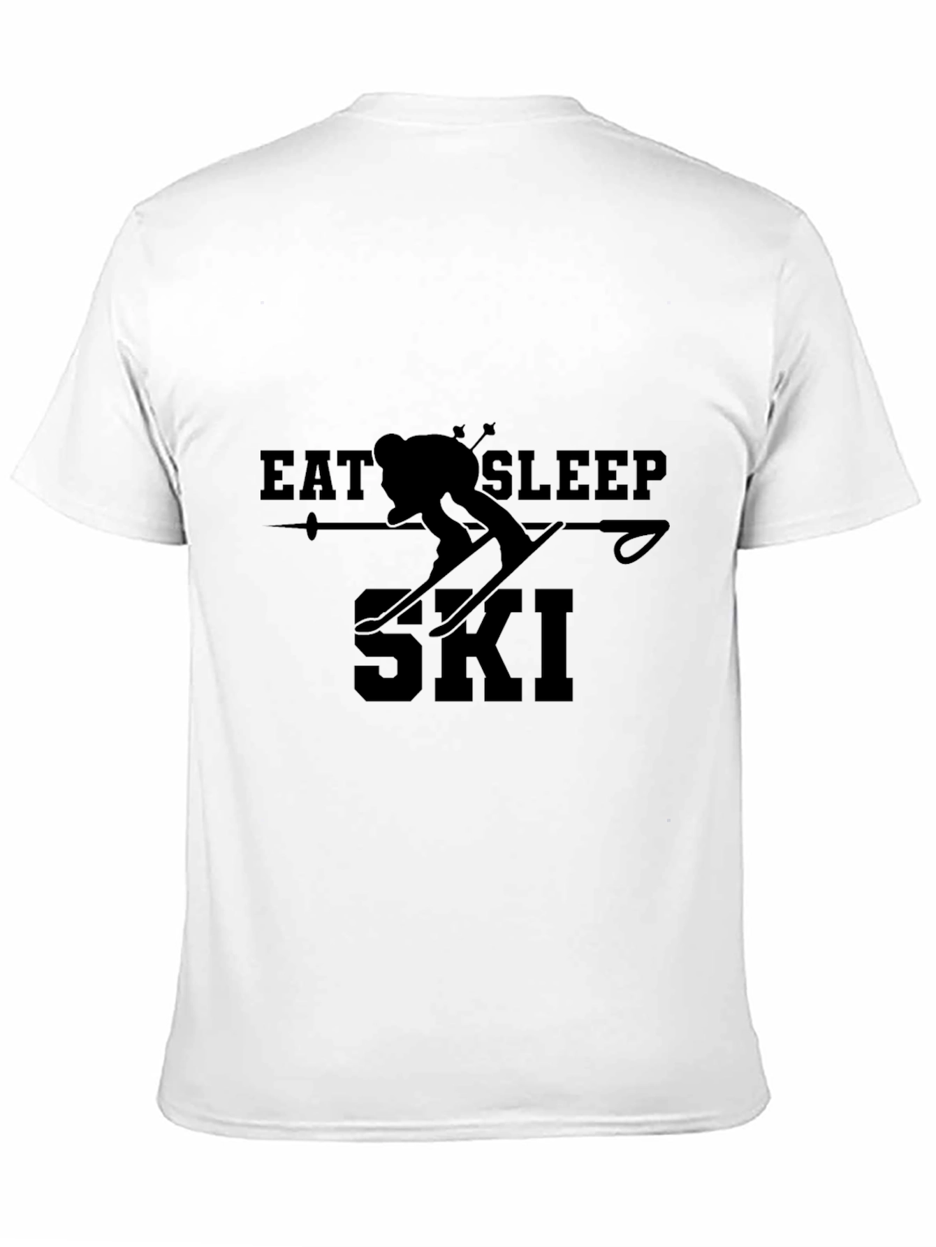 Eat Sleep Ski T-Shirt - Skiing Apparel