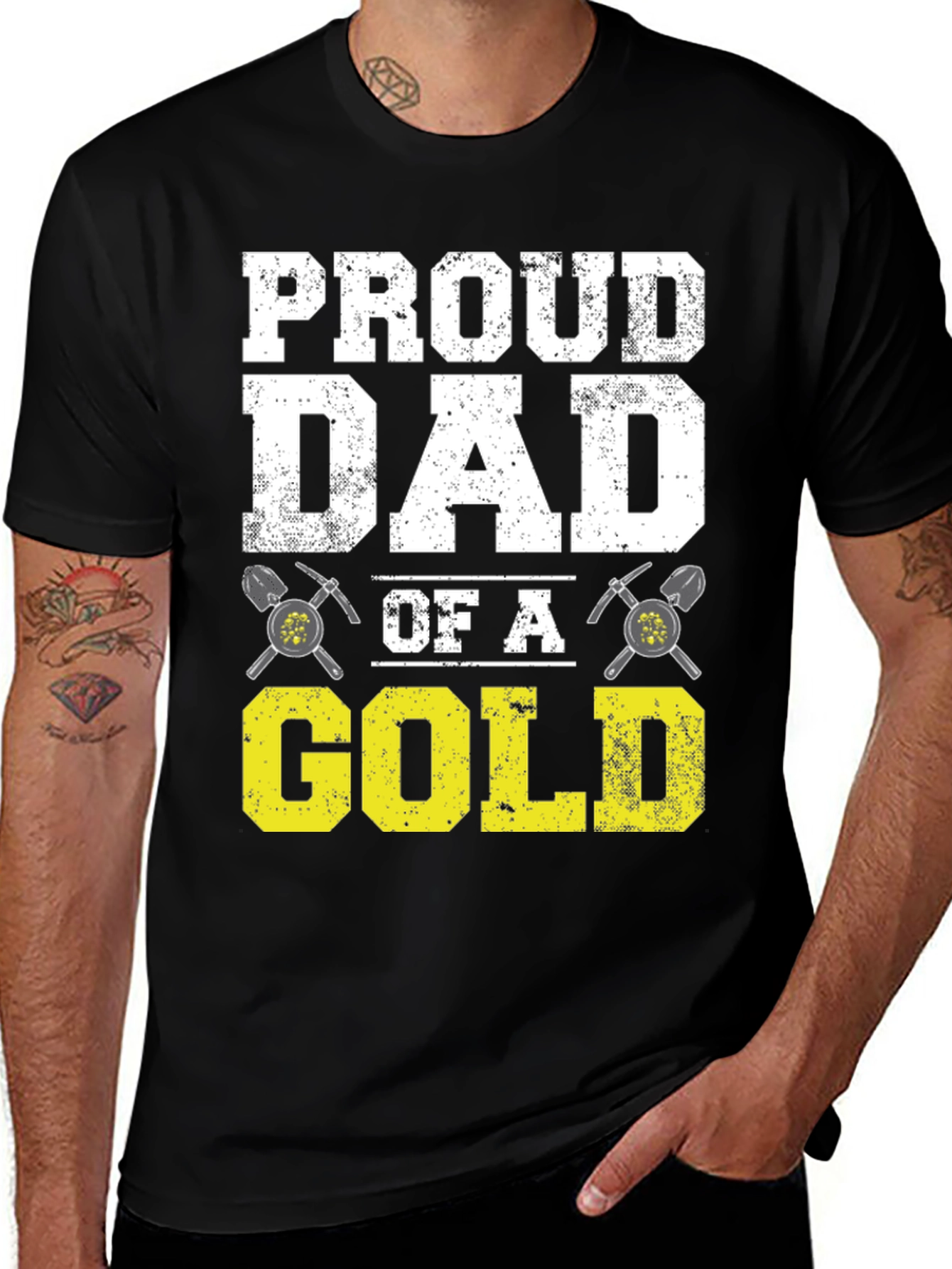 Proud Dad of a Gold Digger T-Shirt