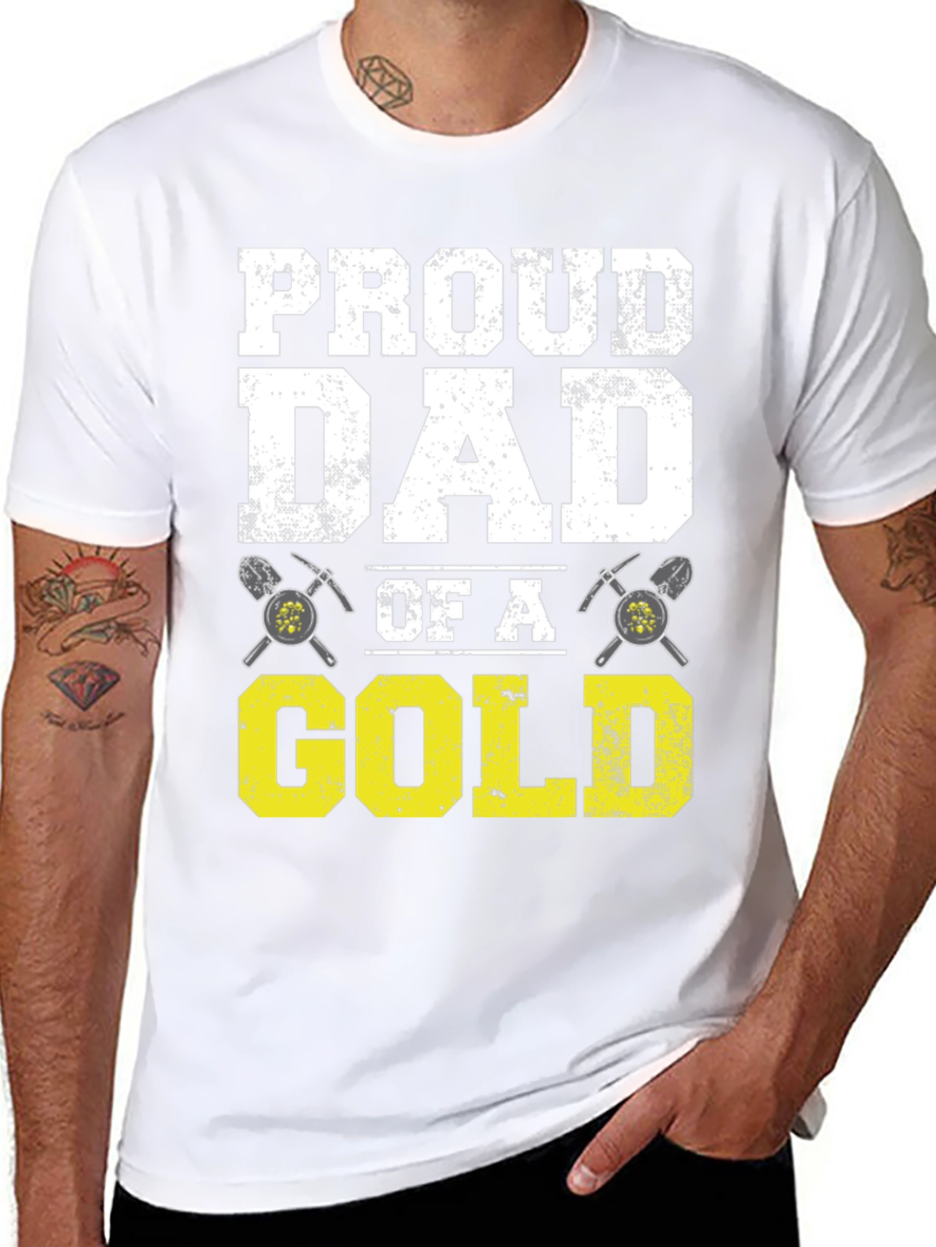 Proud Dad of a Gold Digger T-Shirt