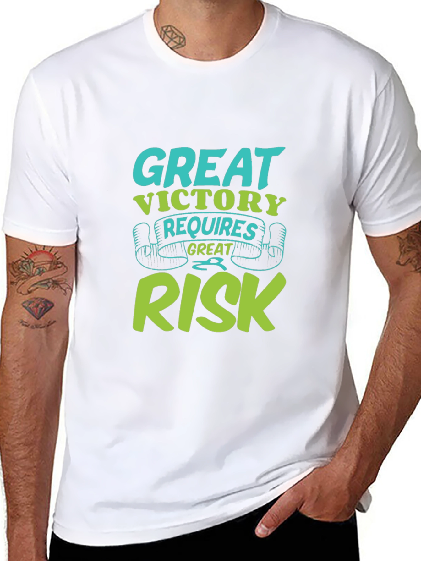 Great Victory Requires Great Risk T-Shirt