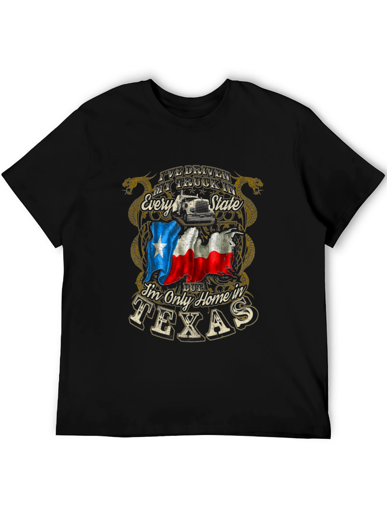 Texas Pride Trucker Graphic Tee