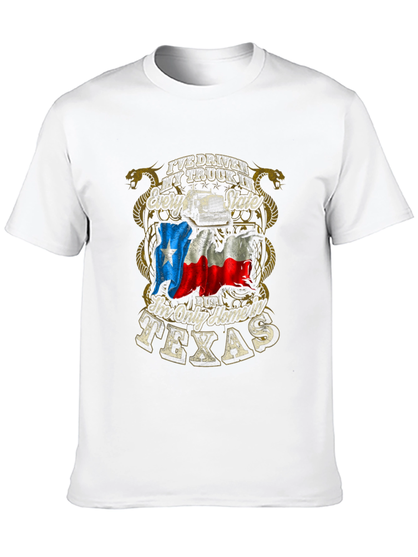 Texas Pride Trucker Graphic Tee