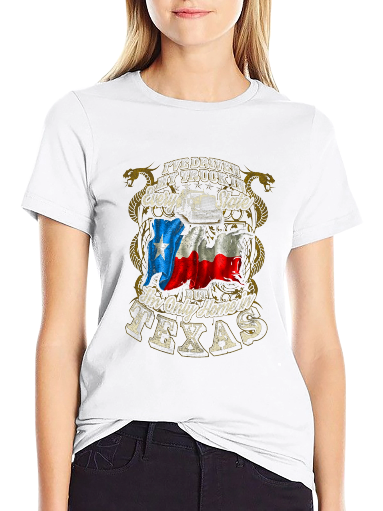 Texas Pride Trucker Graphic Tee