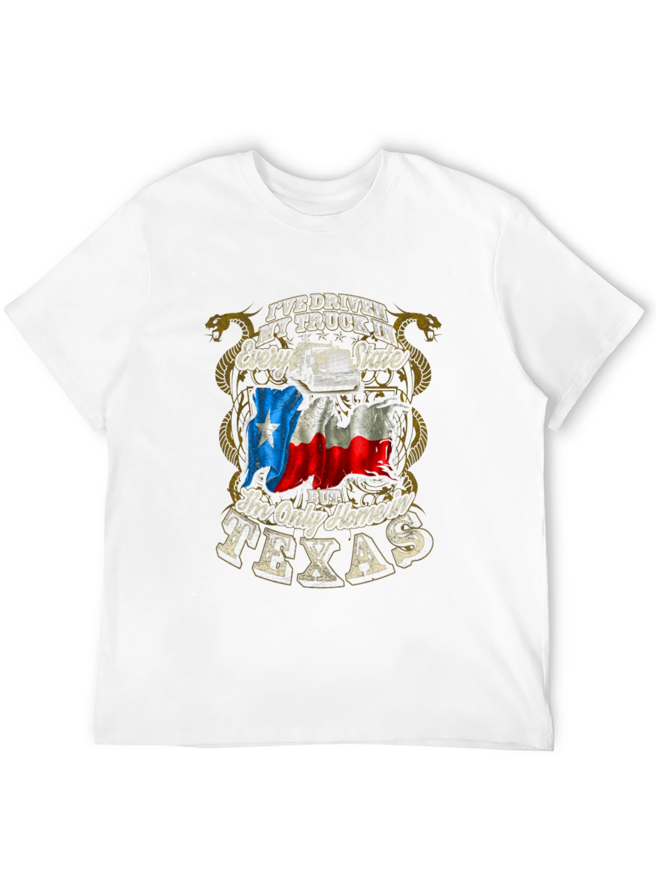 Texas Pride Trucker Graphic Tee