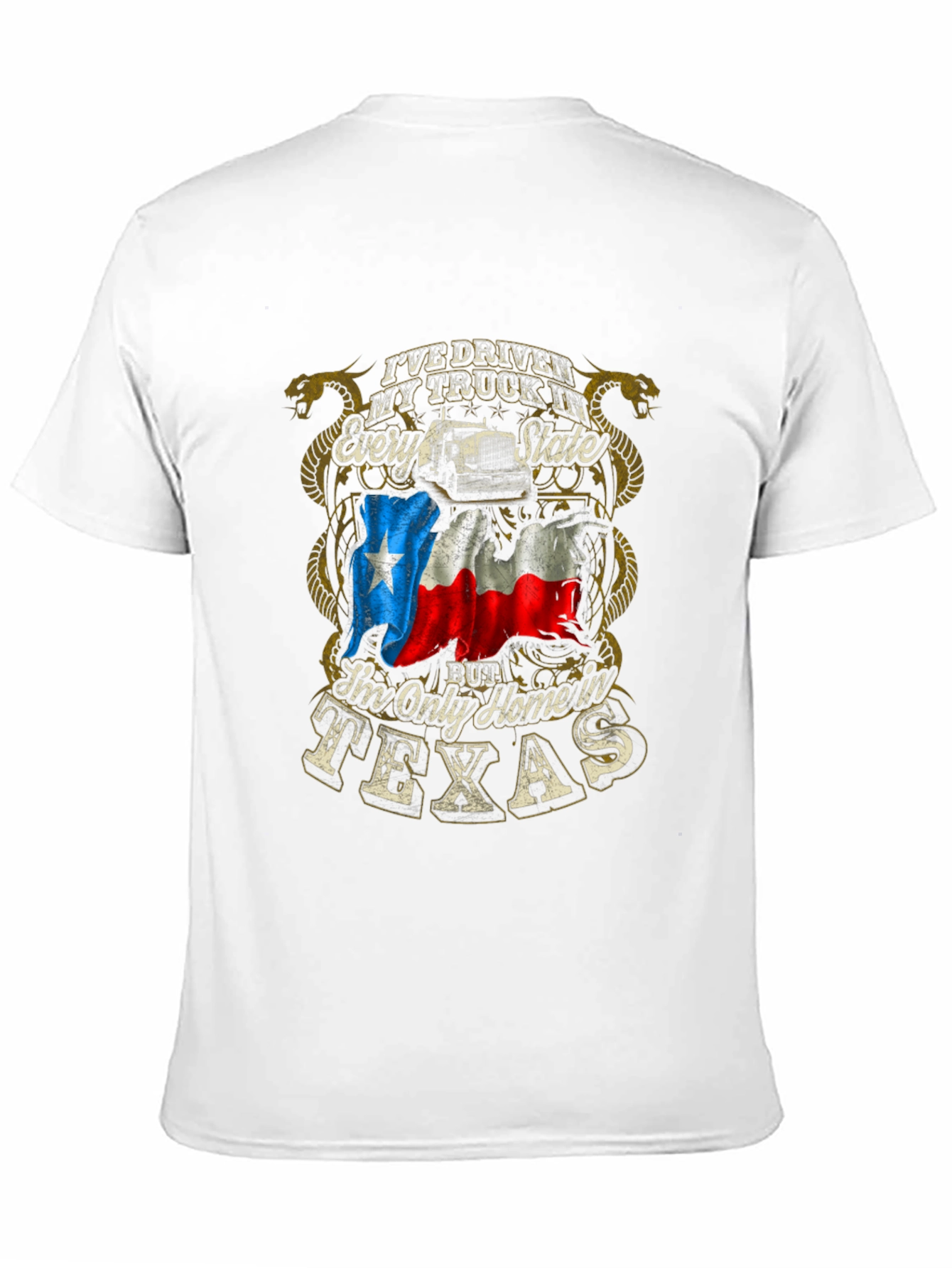 Texas Pride Trucker Graphic Tee