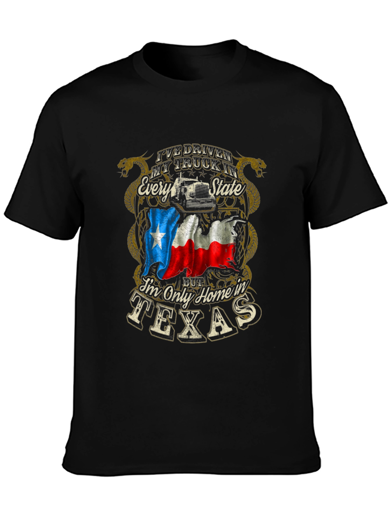 Texas Pride Trucker Graphic Tee