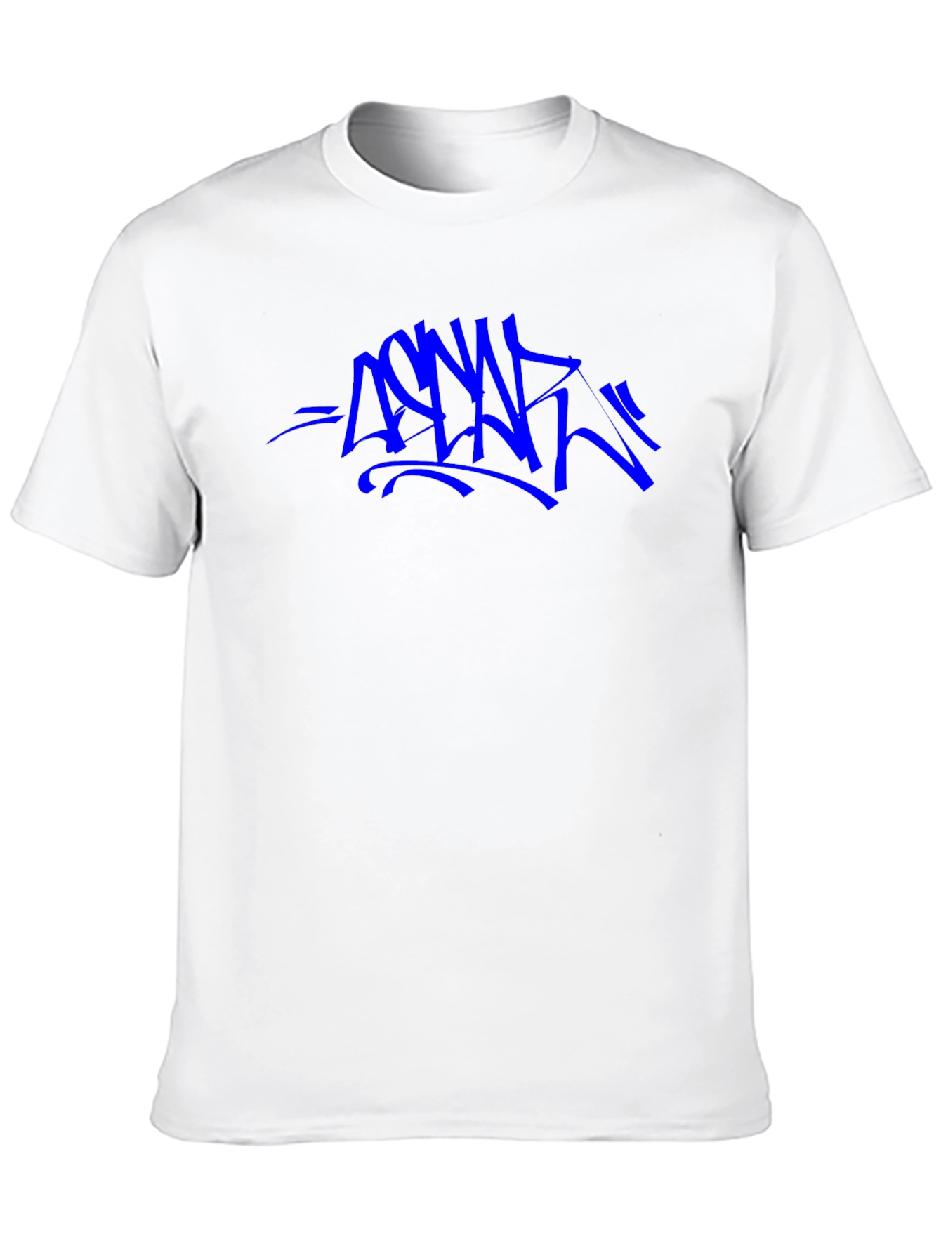 Graffiti Style Graphic Black T-Shirt