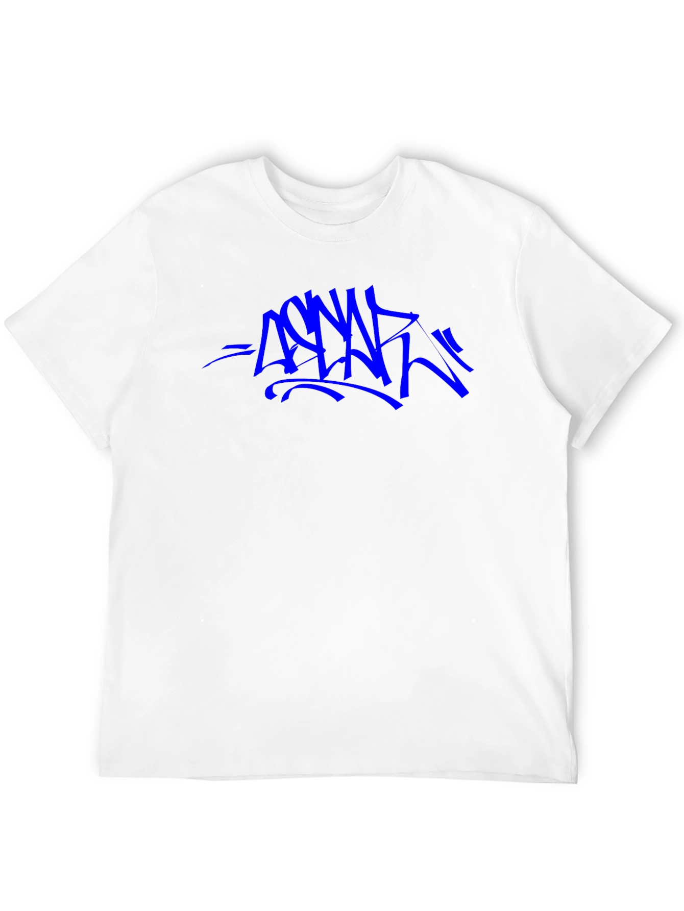 Graffiti Style Graphic Black T-Shirt