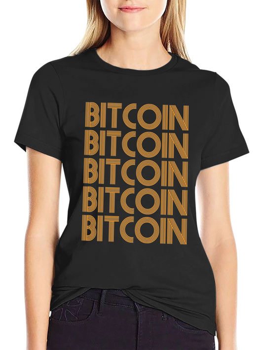 Bitcoin Graphic Tee - Crypto Style