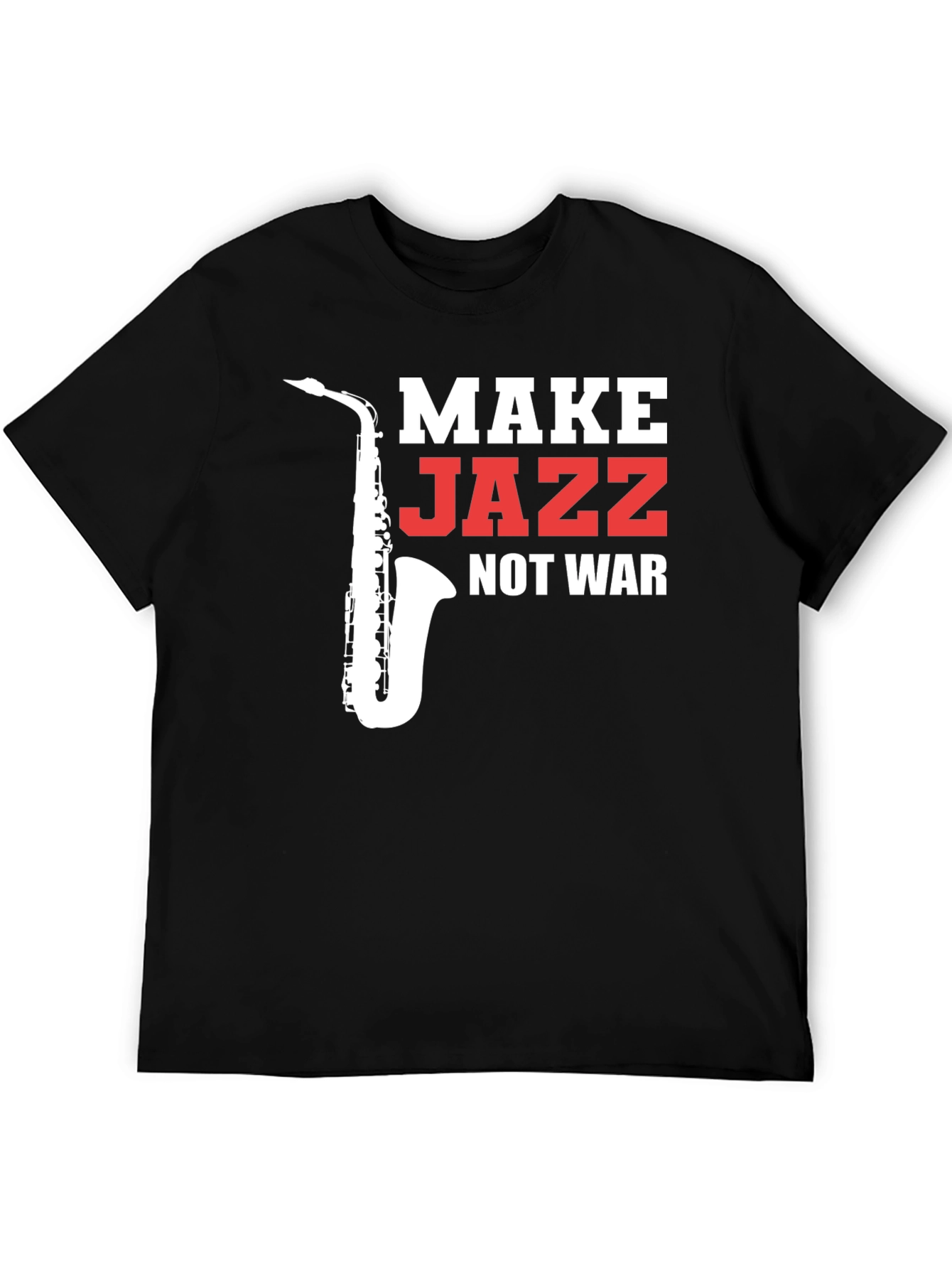 Make Jazz Not War Graphic Tee