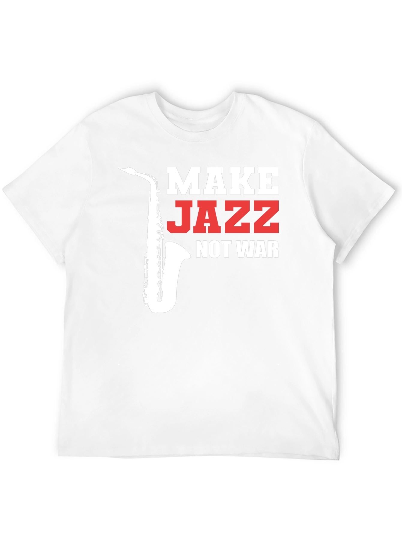 Make Jazz Not War Graphic Tee
